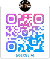 Штрих-код канала SERG_AI